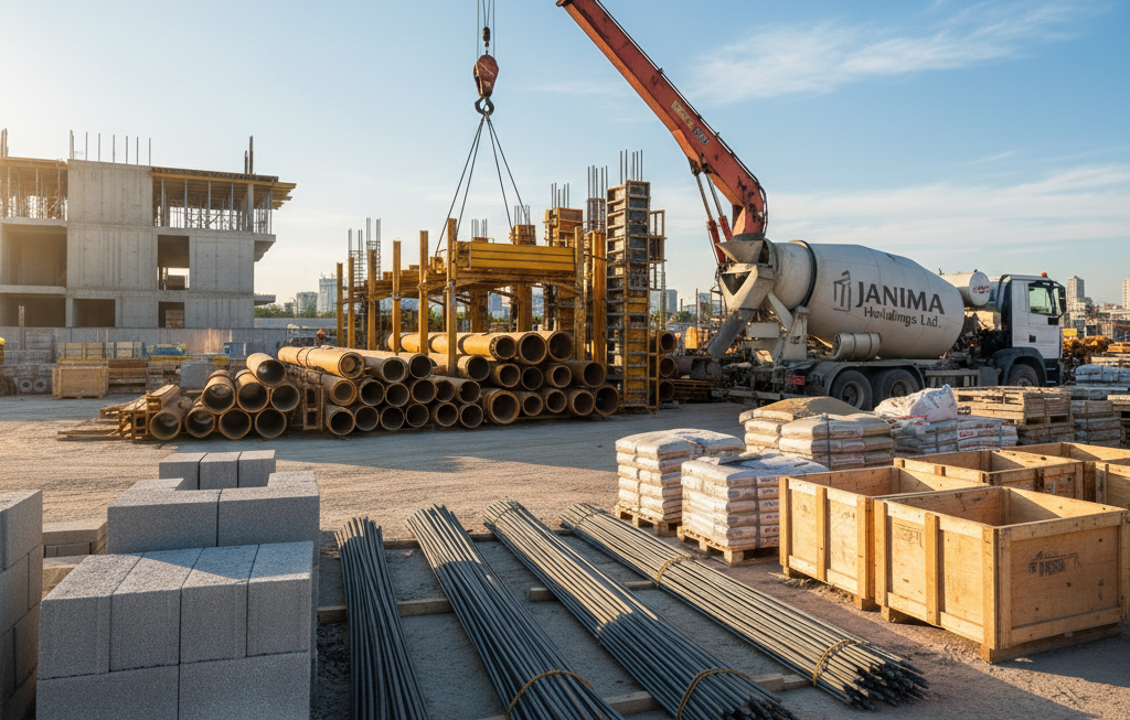 JANIMA HOLDINGS OFFICE ITEMS